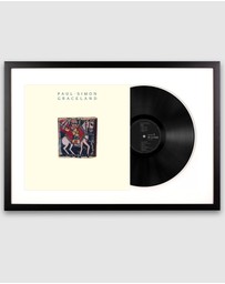iWorld - Framed Paul Simon Graceland Vinyl Album Art