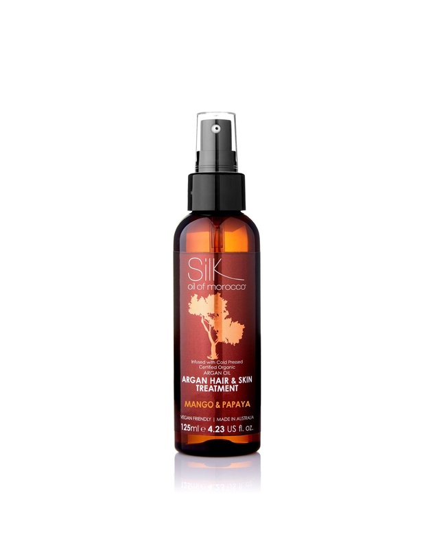 Silk Oil of Morocco - Mango & Papaya Argan Styling & Treatment Set