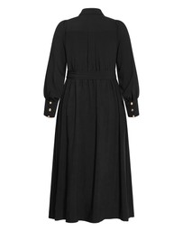 City Chic - Alana Button Midi Dress