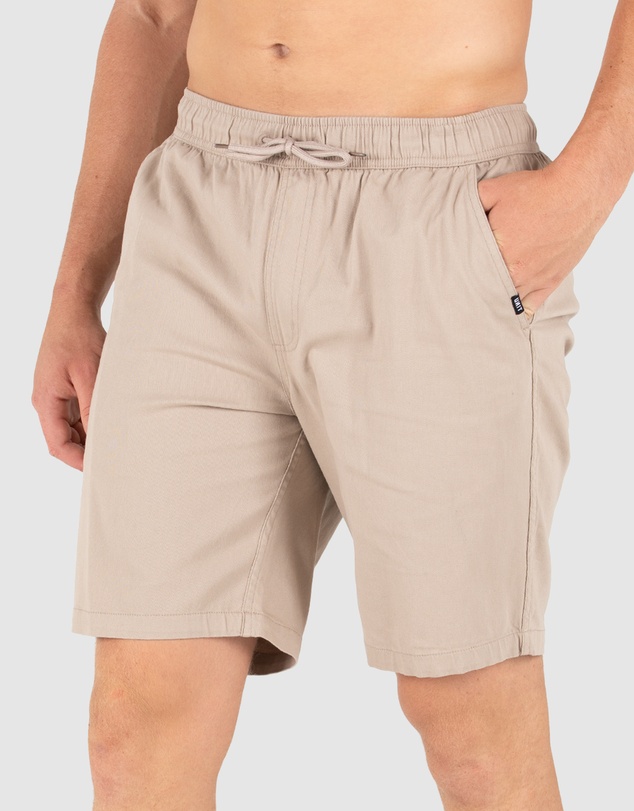 UNIT - UNIT Pivot Mens Elastic Waist Chino Shorts