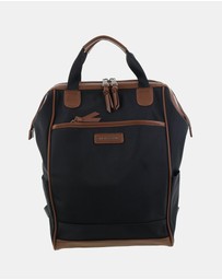 Pierre Cardin - Pierre Cardin 2-Tone Lite Backpack
