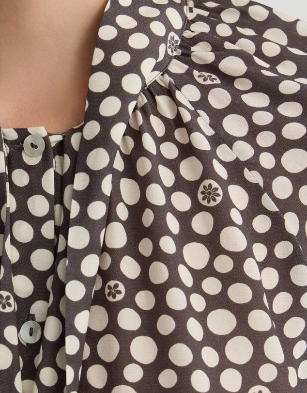 Oxford - Simone Tie Neck Shirt