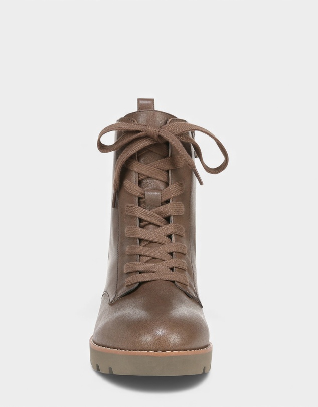 Vionic - Lani Lace-Up Boot - Greige