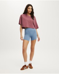Cotton On Body Active - Cropped Graphic Sporty Tee