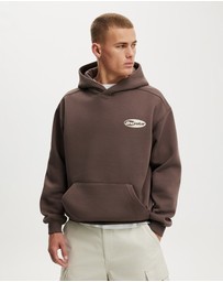 Cotton On - Box Fit Graphic Hoodie