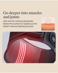 Therabody - ThermBack LED - Back Pain Relief Wrap