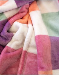 Bambury - Charlie Checkered Ultraplush Blanket