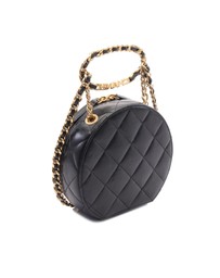 Pre-Loved by Azura Reborn - Pre-Loved chanel Elegant Round Shoulder Bag with Chain Strap & Quilted Design