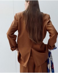M.N.G - Straight-Fit Suit Blazer