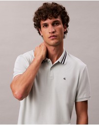 Calvin Klein Jeans - Casual Pique Classic Tipped Polo Shirt