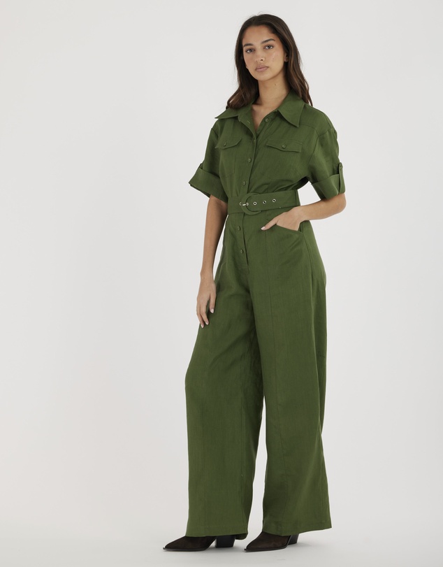 Amelius - Lauren Linen Jumpsuit