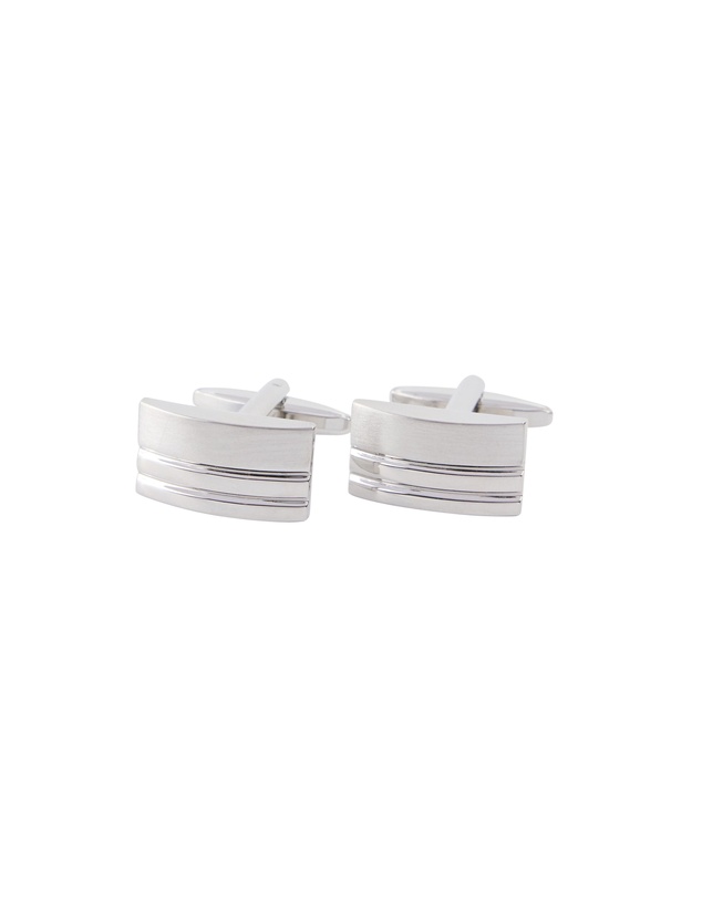yd. - Border Stripe Cufflinks