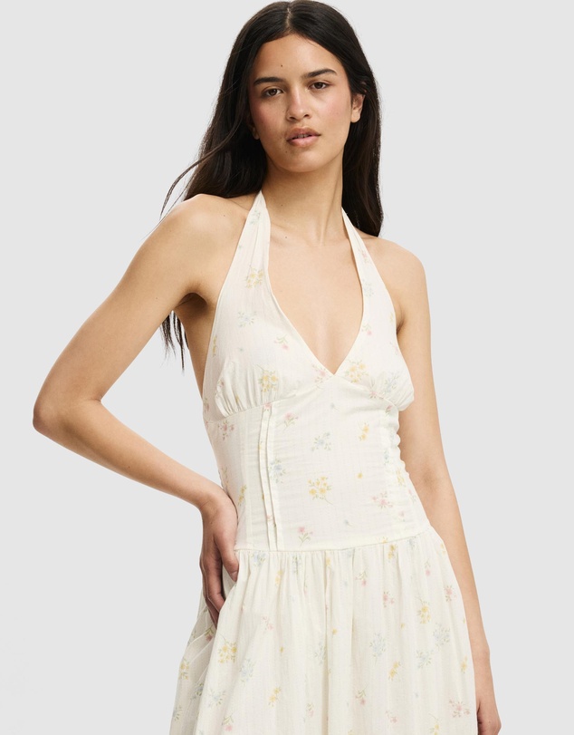 Cotton On - Kaity Halter Midi Dress