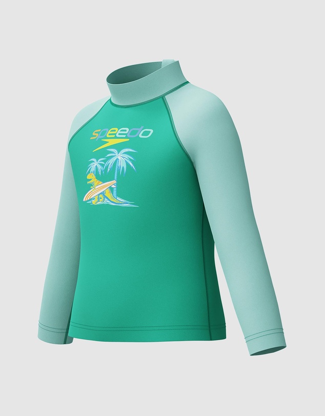 Speedo - LS Print Rash Top - Babies-Kids