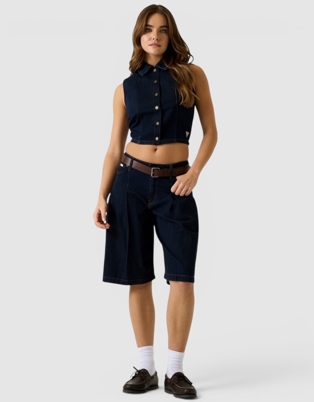 GUESS Jeans - GUESS JEANS Cropped Denim Top
