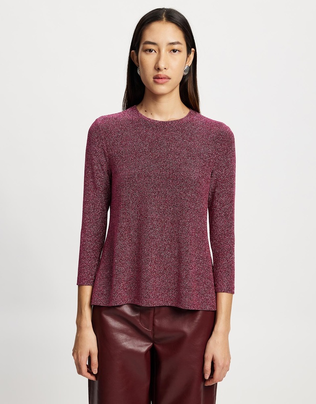 Lindsay Nicholas New York - Disco Glitter Top