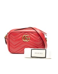 Pre-Loved by Azura Reborn - Pre-Loved Mini GG Marmont Matelasse Leather Crossbody