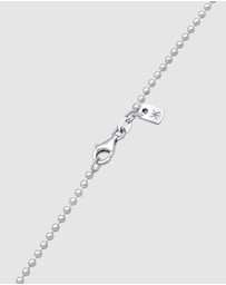 Kuzzoi - ICONIC EXCLUSIVE - Necklace Compass Ball Chain in 925 Sterling Silver