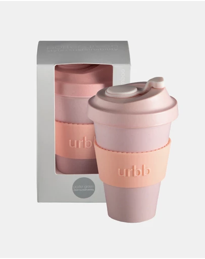 porter green - urbb | biodegradable bamboo coffee cup