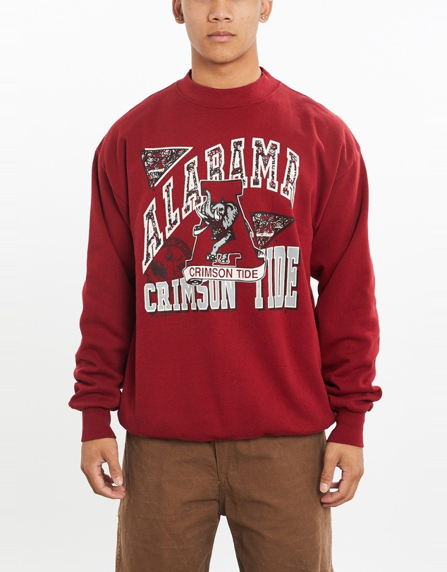 Vintage by The Real Deal - Pre Loved - Vintage 90s NCAA Alabama Crimson Tide Sweatshirt