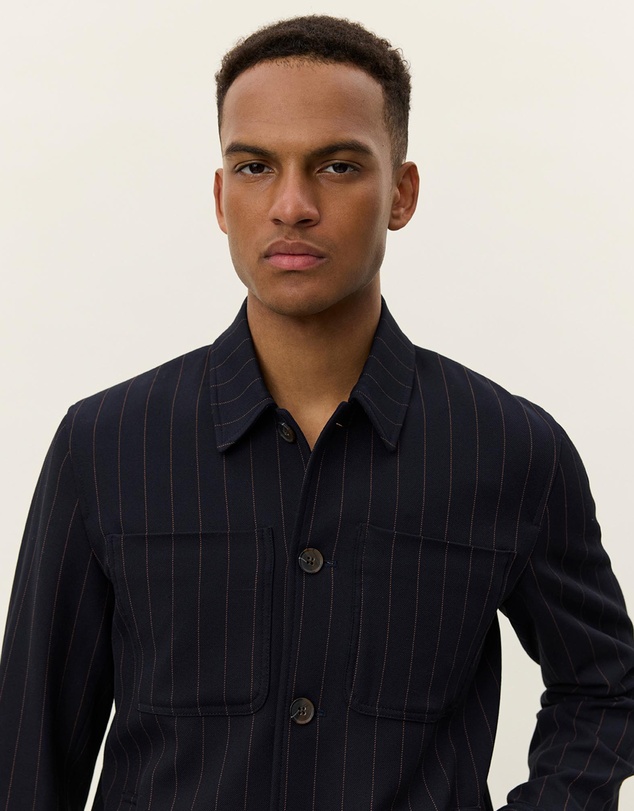 Les Deux - Marseille Pinstripe Hybrid Jacket
