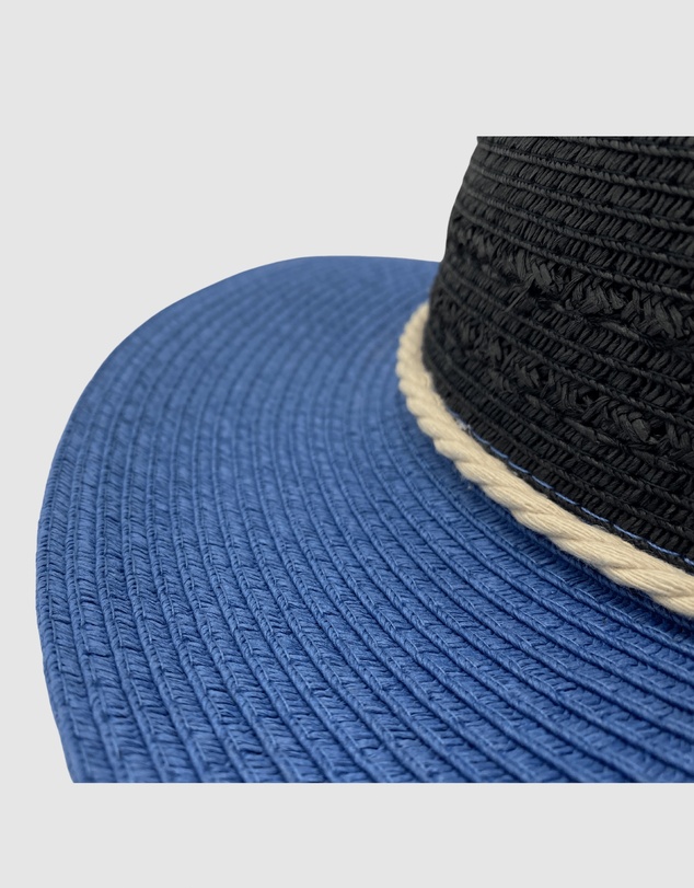 Jacaru - Jacaru 1870 Black & Blue Ladies Hat