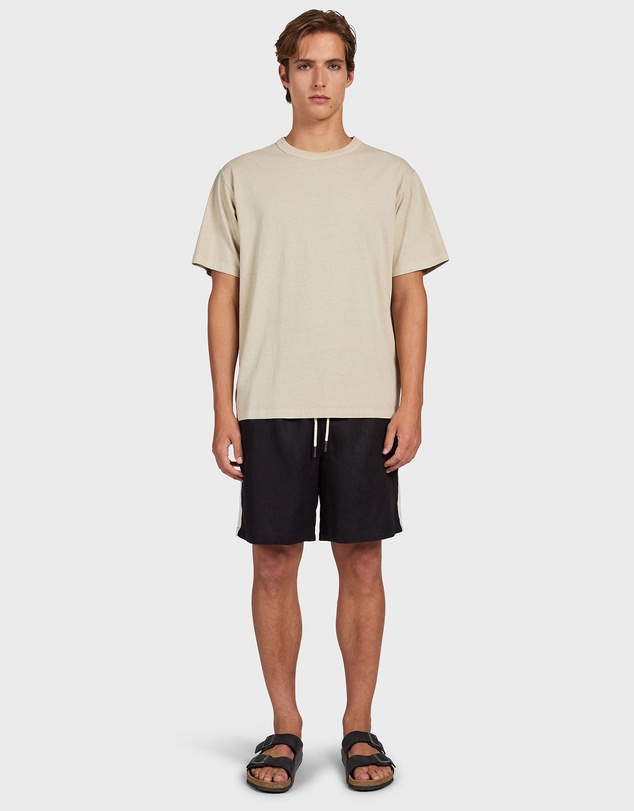 Academy Brand - Jeff Taped Linen Short