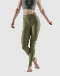 SKINS - SKINS Compression Women's Series-3 Active Soft Long Tight Khaki