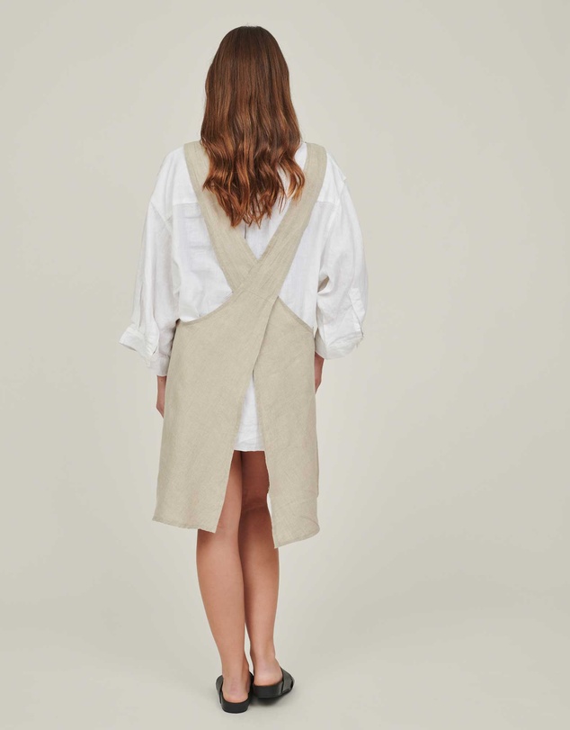 Carlotta + Gee - Linen Apron