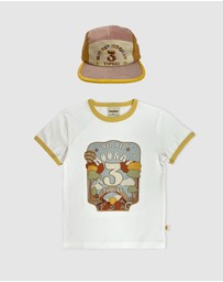 Banabae - Banabae 3rd Birthday Cap, and Tee Bundle in Musk