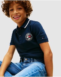 Tommy Hilfiger - Graphic Short Sleeve Polo - Teens