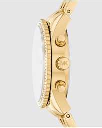 Michael Kors - Ritz Gold Tone Chronograph Watch