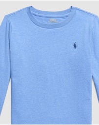 Polo Ralph Lauren - Cotton Jersey LS Tee - ICONIC EXCLUSIVE - Kids
