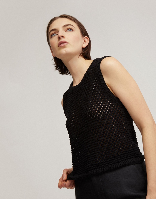 Oxford - Amalfi Open Knit Tank