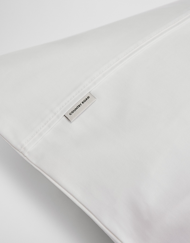 Country Road - Heron Grown Cotton Standard Pillowcase Pair