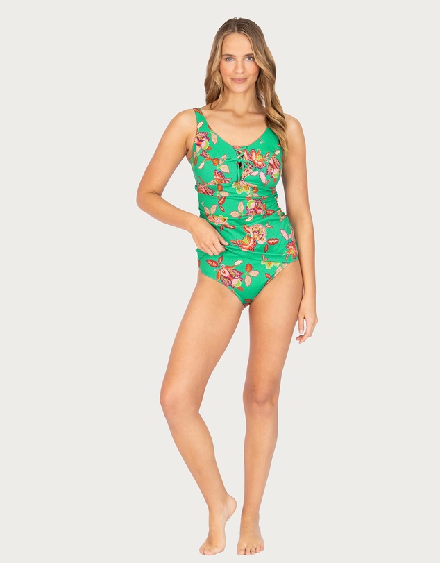 Baku Swimwear - Spice Temple F/G Cup Singlet Top