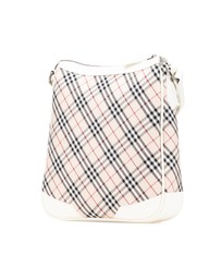 Pre-Loved by Azura Reborn - Pre-Loved burberry Plaid Patterned Crossbody Bag with Adjustable Strap and Top Zip Closure