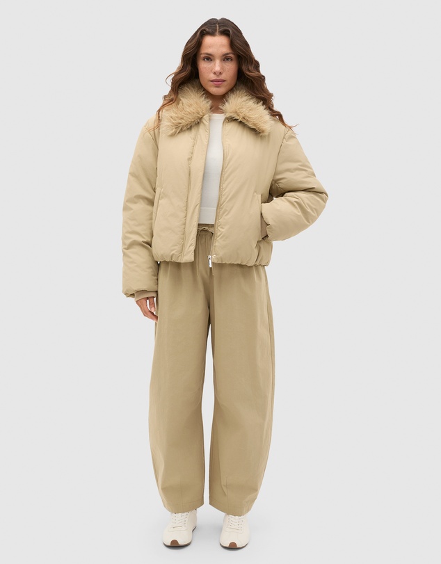 Seed Heritage - Faux Fur Collar Jacket
