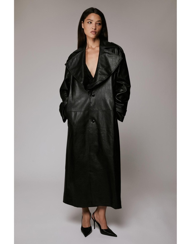 Bardot - Reilia Vegan Leather Coat