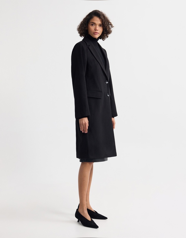 Oxford - Ruby Wool Rich Tailored Overcoat