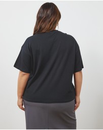 Atmos&Here Curvy - Organic Cotton Boyfriend Tee