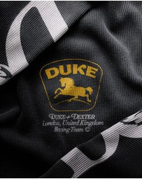 Duke + Dexter - DR Sponsors Washed Black Waffle Top