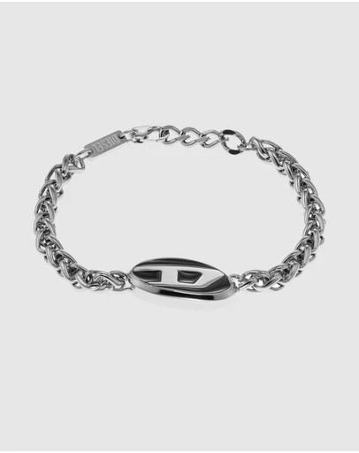 Diesel - Steel Silver Tone Bracelet