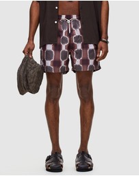 OAS Company - Sable Totemic Swim Shorts