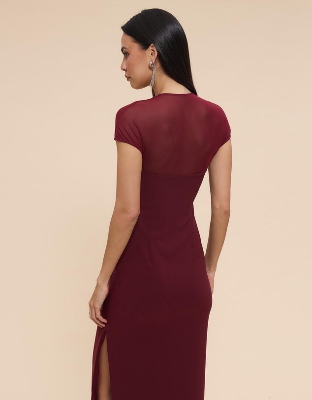 CHANCERY - Florence Mesh Detail Maxi Dress