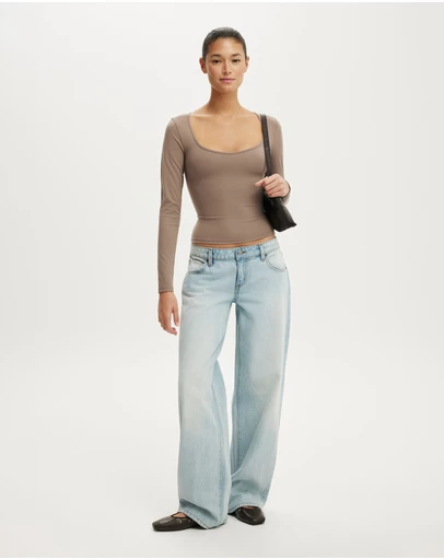 Cotton On - Hold Me LS Top