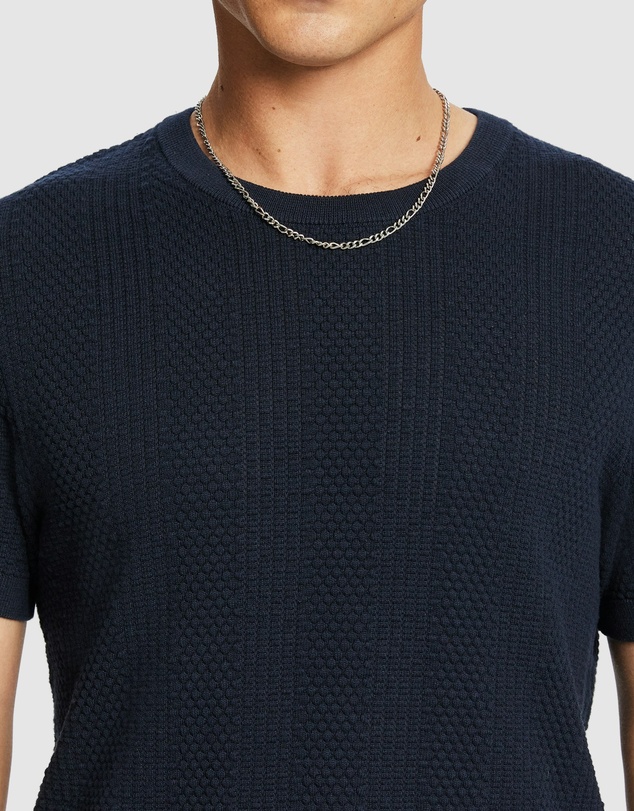 yd. - Asher Knitted Tee