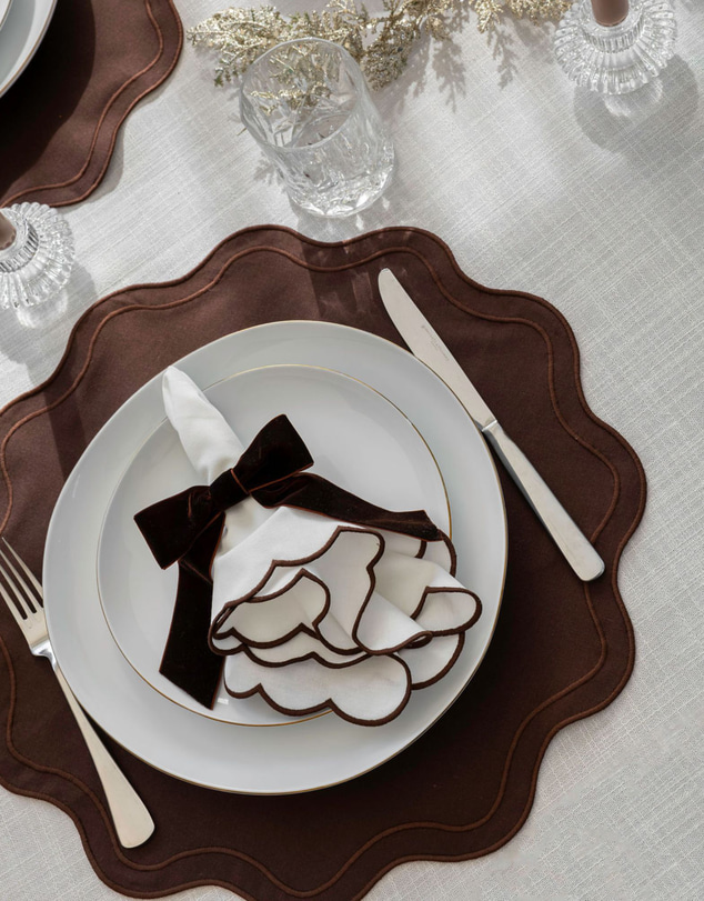 Tablescaped - The Espresso Collection - Set of 4 Placemats