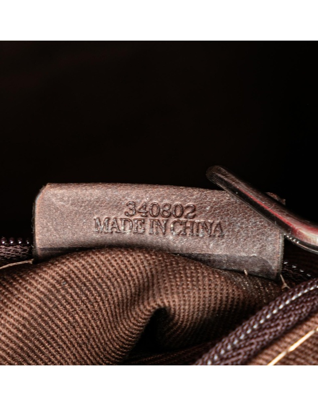 Pre-Loved by Azura Reborn - Pre-Loved Nubuck Anagram Madrid Fringe Shoulder Bag