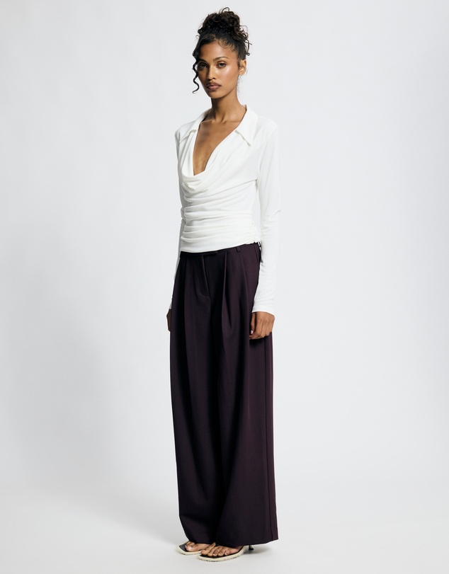 Lover - Bianca Plunge Top